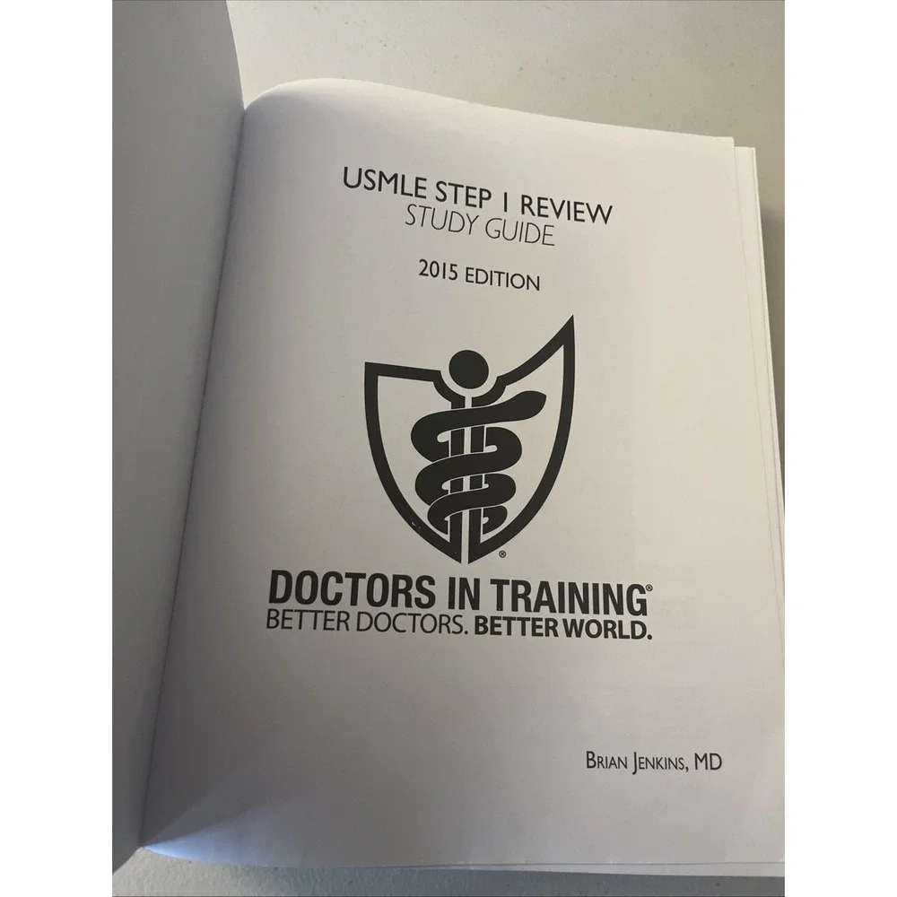 Doctors In Training Better Doctors Better World 2015 Step 1 Study Guide Used